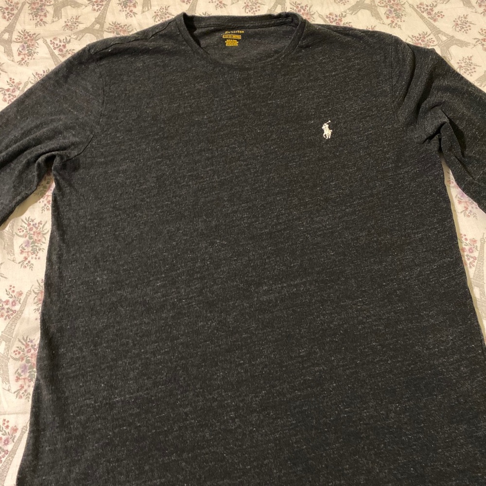 Polo Ralph Lauren Classic Grey LongSleeve Crewneck
